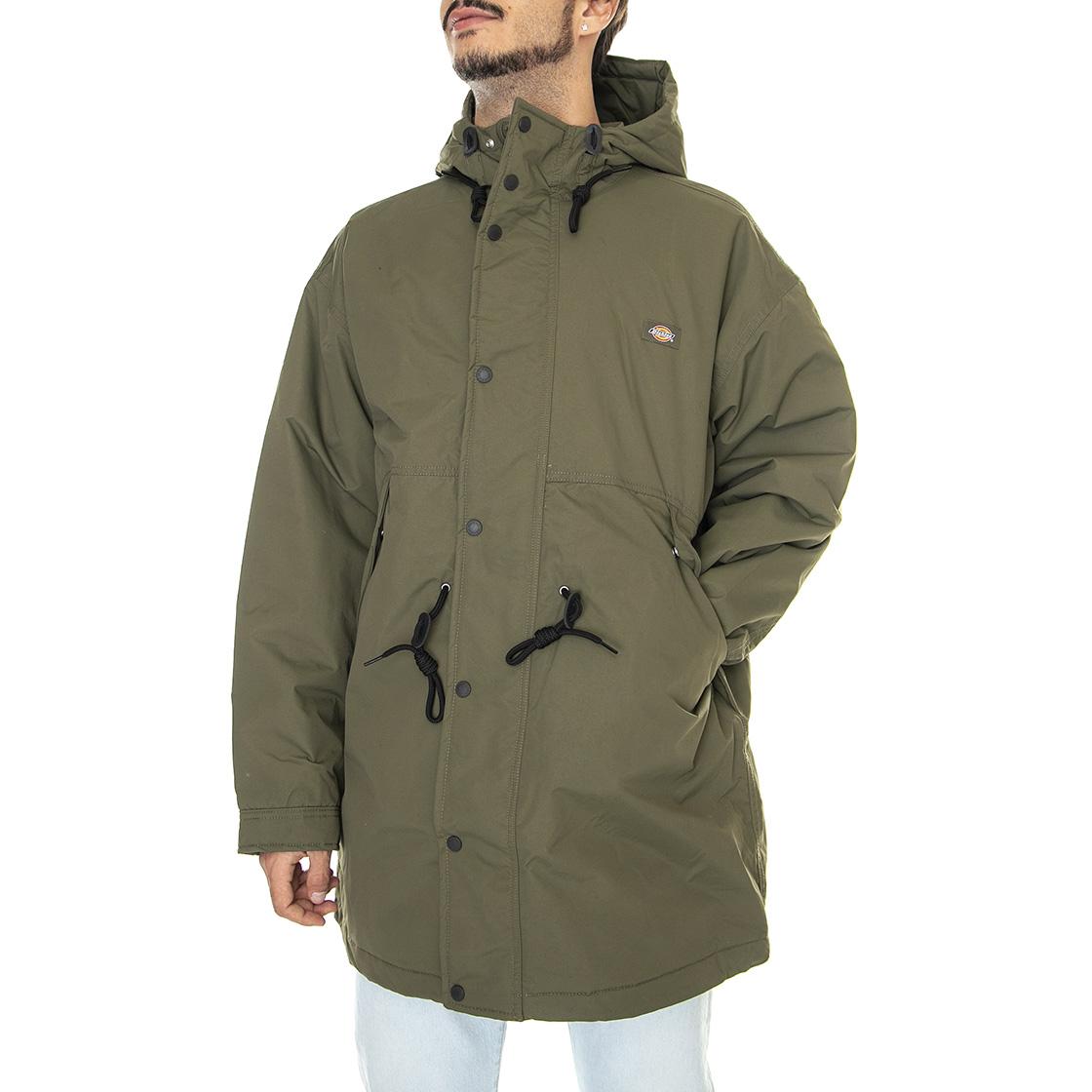 Glacier View Parka Military Green - Giacca Invernale con Cappuccio Uomo Verde DK0A4XZ2MGR1  DICKIES 