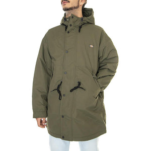 Glacier View Parka Military Green - Giacca Invernale con Cappuccio Uomo Verde DK0A4XZ2MGR1  DICKIES 