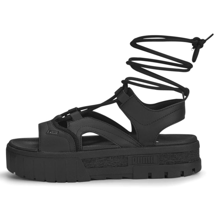 W' Mayze Sandal Laces PUMA Black / PUMA White - Sandali Donna Neri 388950-02  PUMA 