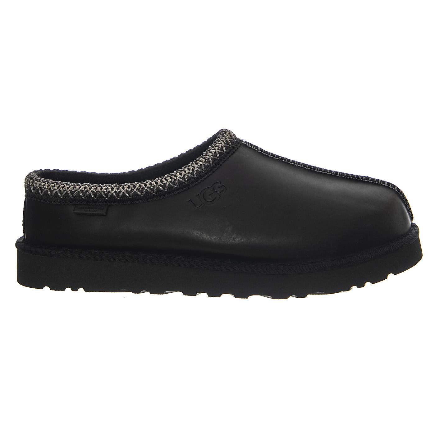 Tasman Leather Regen Black -- Scarpe Uomo Nere 1163890M RGB UGG 