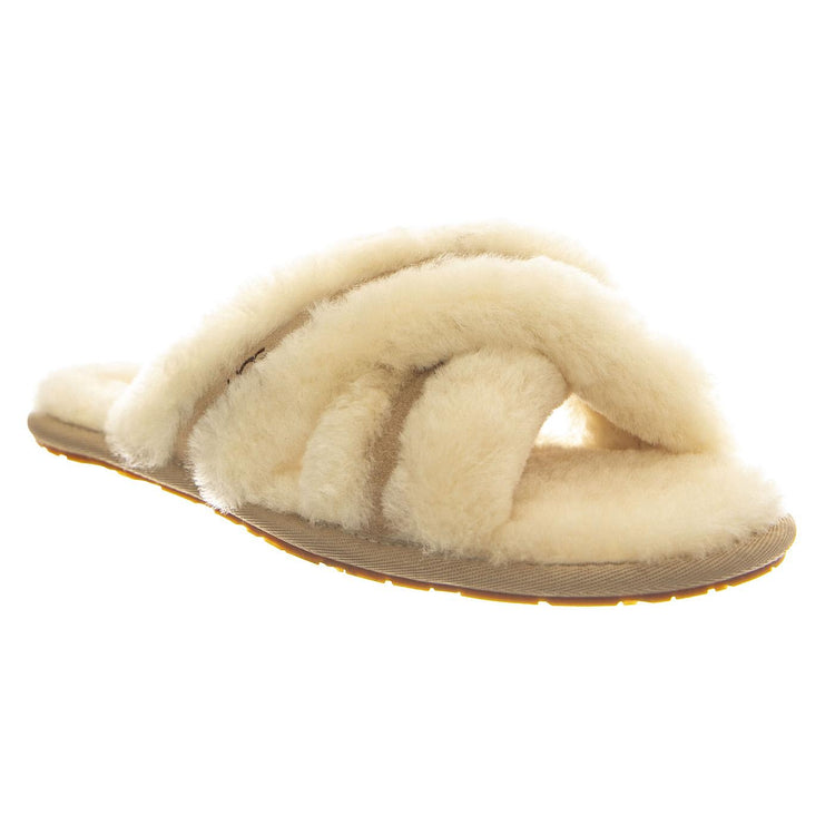 UGG W Scuffita Sand - Pantofole Donna in Pelle Scamosciata Beige 1123572W SAND UGG 