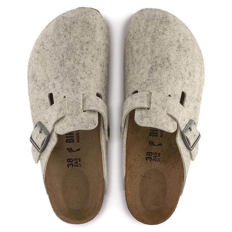 Boston Eggshell - Sandali Donna / Uomo Grigi - Calzata Stretta 1023143  BIRKENSTOCK 