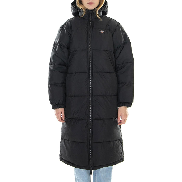 Alatna Long Black - Giacca Invernale con Cappuccio Donna Nera DK0A4XR9BLK1  DICKIES 