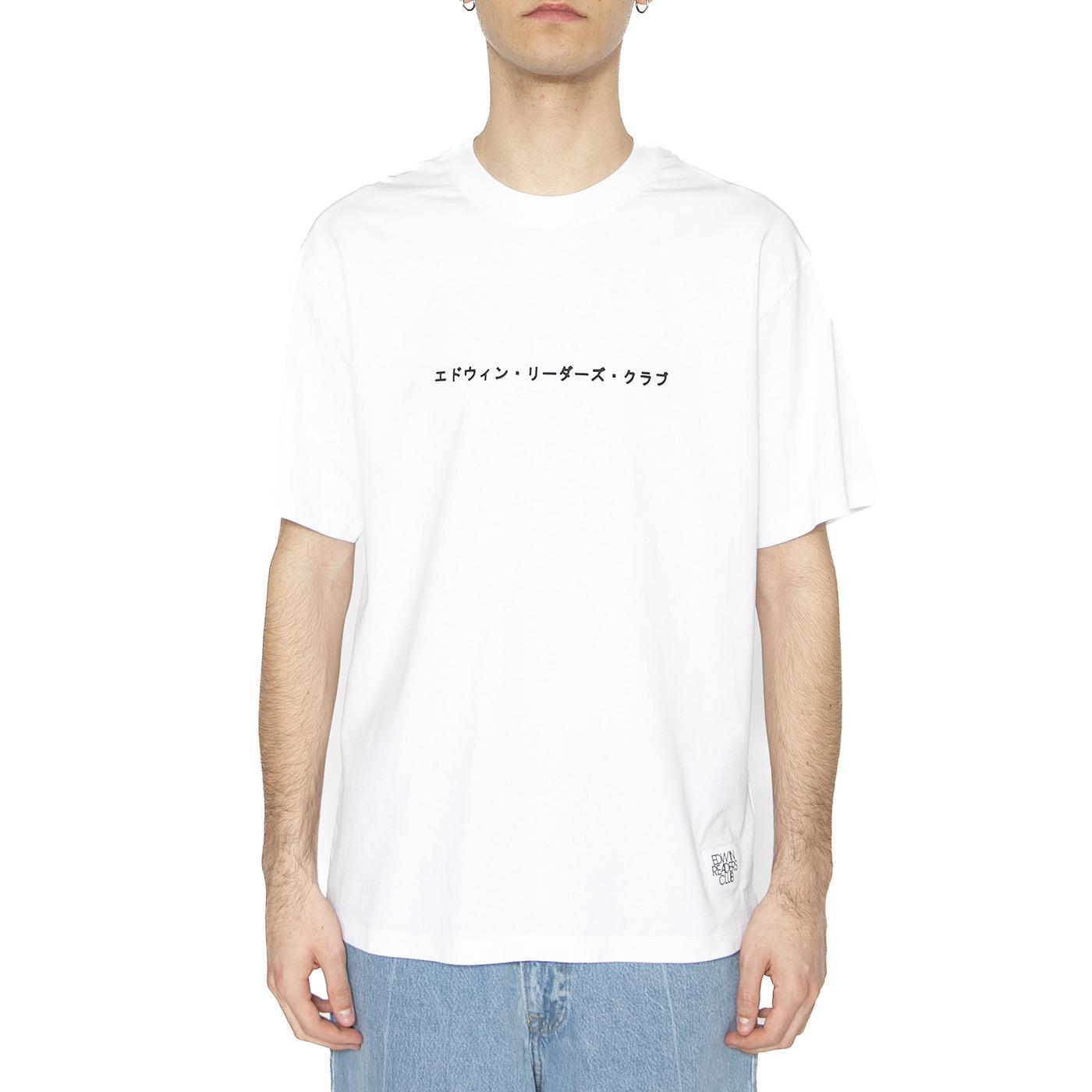 Uniform TS White - Maglietta Girocollo Uomo Bianca I035029.02.67.-02.67  EDWIN 