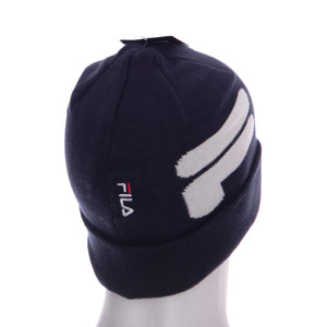 Slouchy Intarsia - Cappellino a Cuffia Blu 97503_4  FILA 