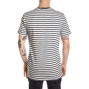GIL TEE BLACK LINE DARK NAVY 143140231-689  MINIMUM 