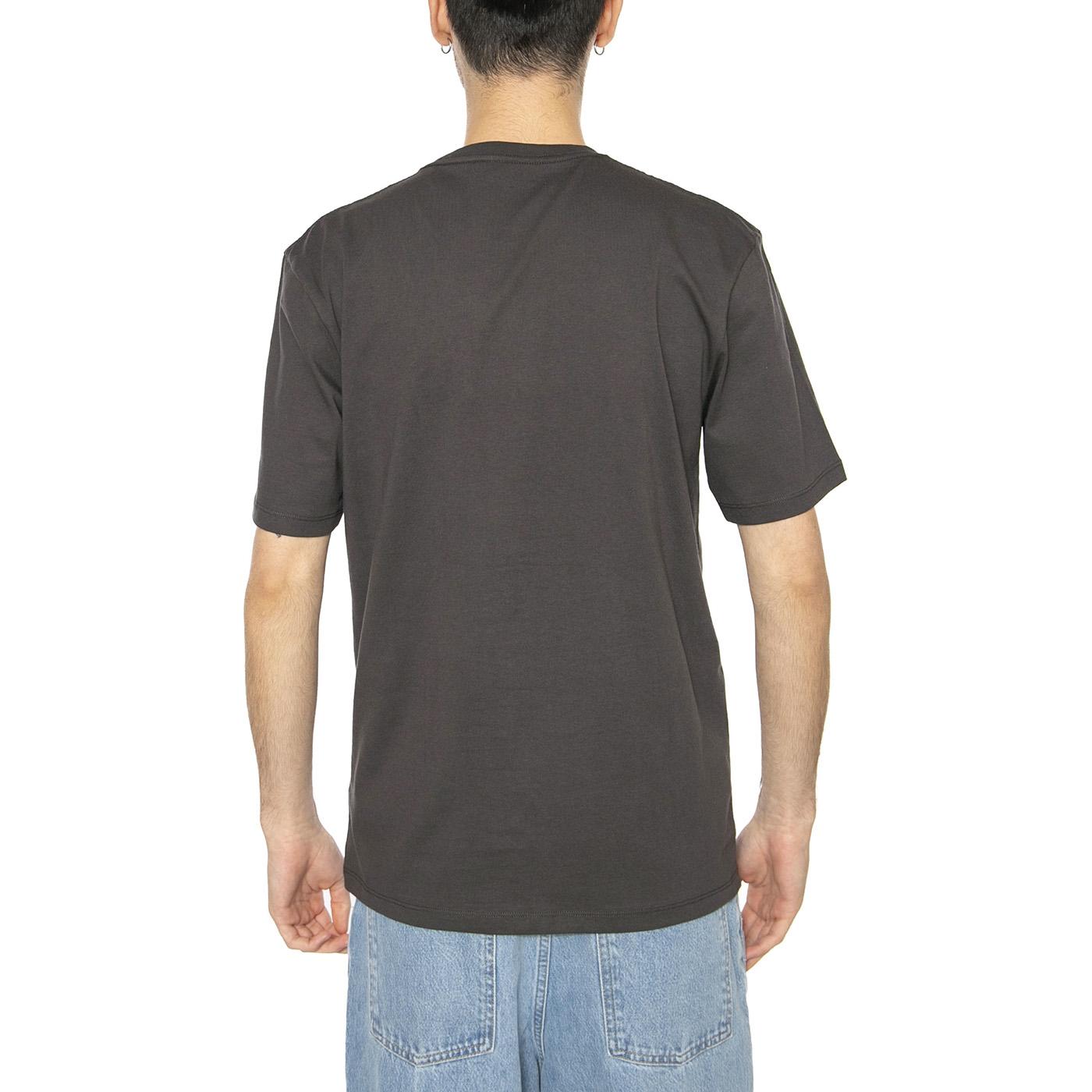 Small Logo Tee Faded Black - Maglietta Girocollo Uomo Nera 112362800  WRANGLER 