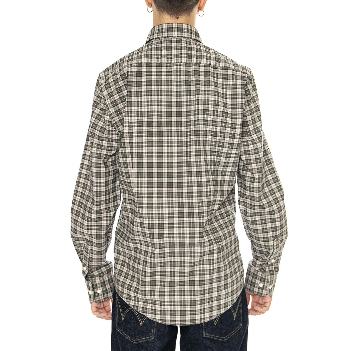 Lomomd Tailored Shirt Forest Mist - Camicia Uomo Multicolore MSH5023-TN16  BARBOUR 