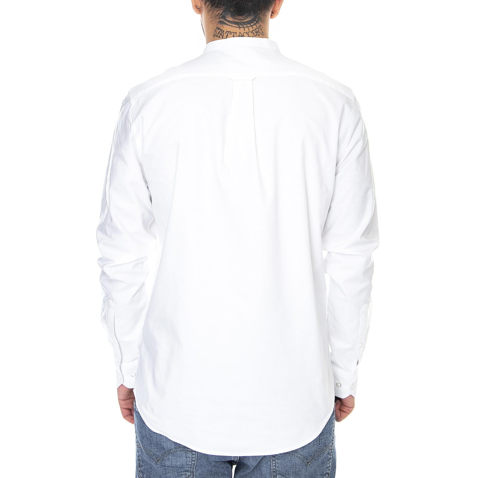 Mens Brewer Shirt - Gdad White - Camicia Uomo Bianca F4WSB062-104  FARAH 