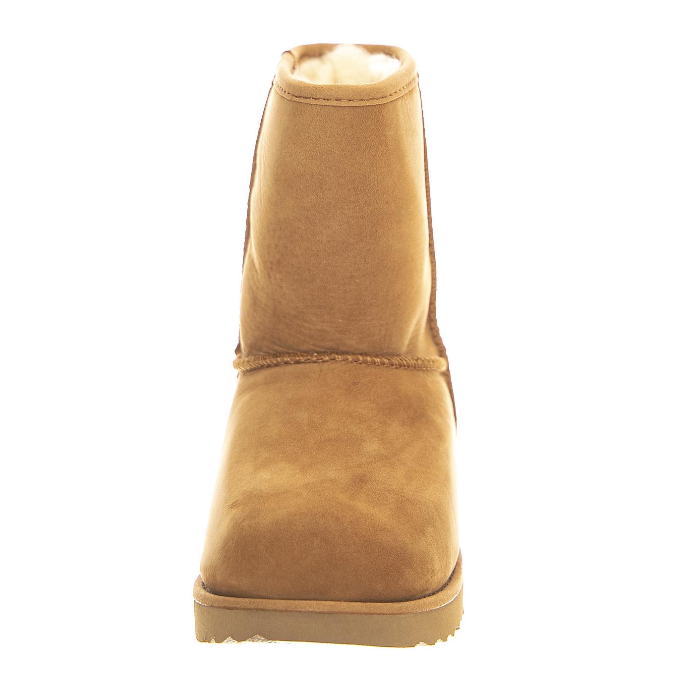 Classic Weather Short II Chestnut K - Stivali Bambini Marroni UGKCLSWPCN1019646K  UGG 