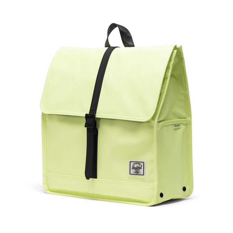 City Backpack | Weather Resistant Shadow Lime - Zaino Verde 11666 06561 HERSCHEL 