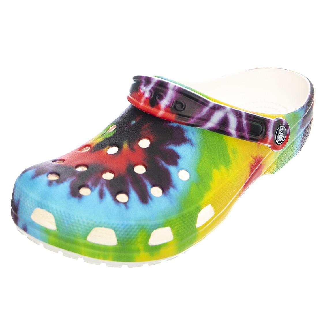 Classic Tie Dye Graphic Clog Multi - Zandali Uomo Multicolore CR.205453-MLT  CROCS 