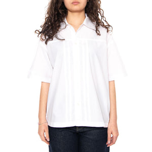 W' S/S Belmont Shirt White - Camicia Maniche Corte Donna Bianca I036277 02XX CARHARTT WIP 