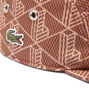 Cappellino HHI Brown Hat - Cappellino con Visiera Marrone RK0763-HHI  LACOSTE 