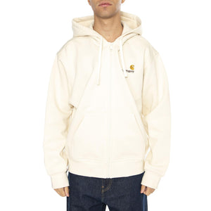 Hooded American Script Jacket Natural - Giacca Uomo Beige I033063.05XX  CARHARTT WIP 
