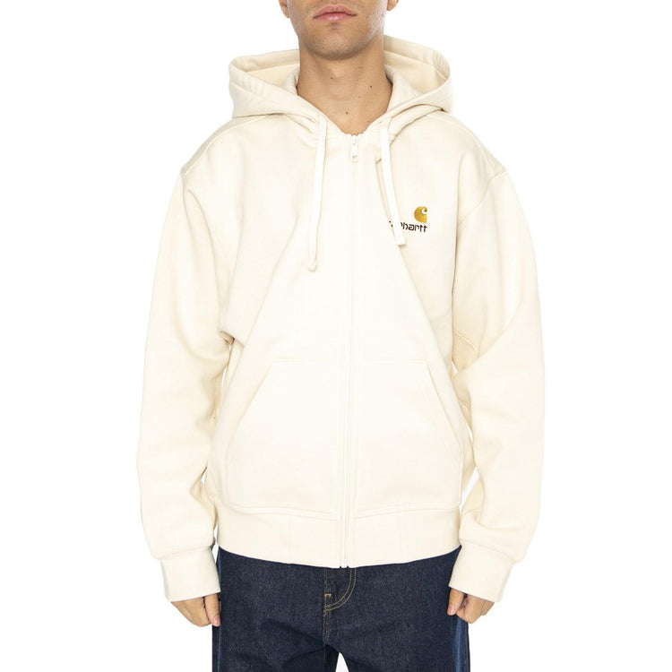 Hooded American Script Jacket Natural - Giacca Uomo Beige I033063.05XX  CARHARTT WIP 