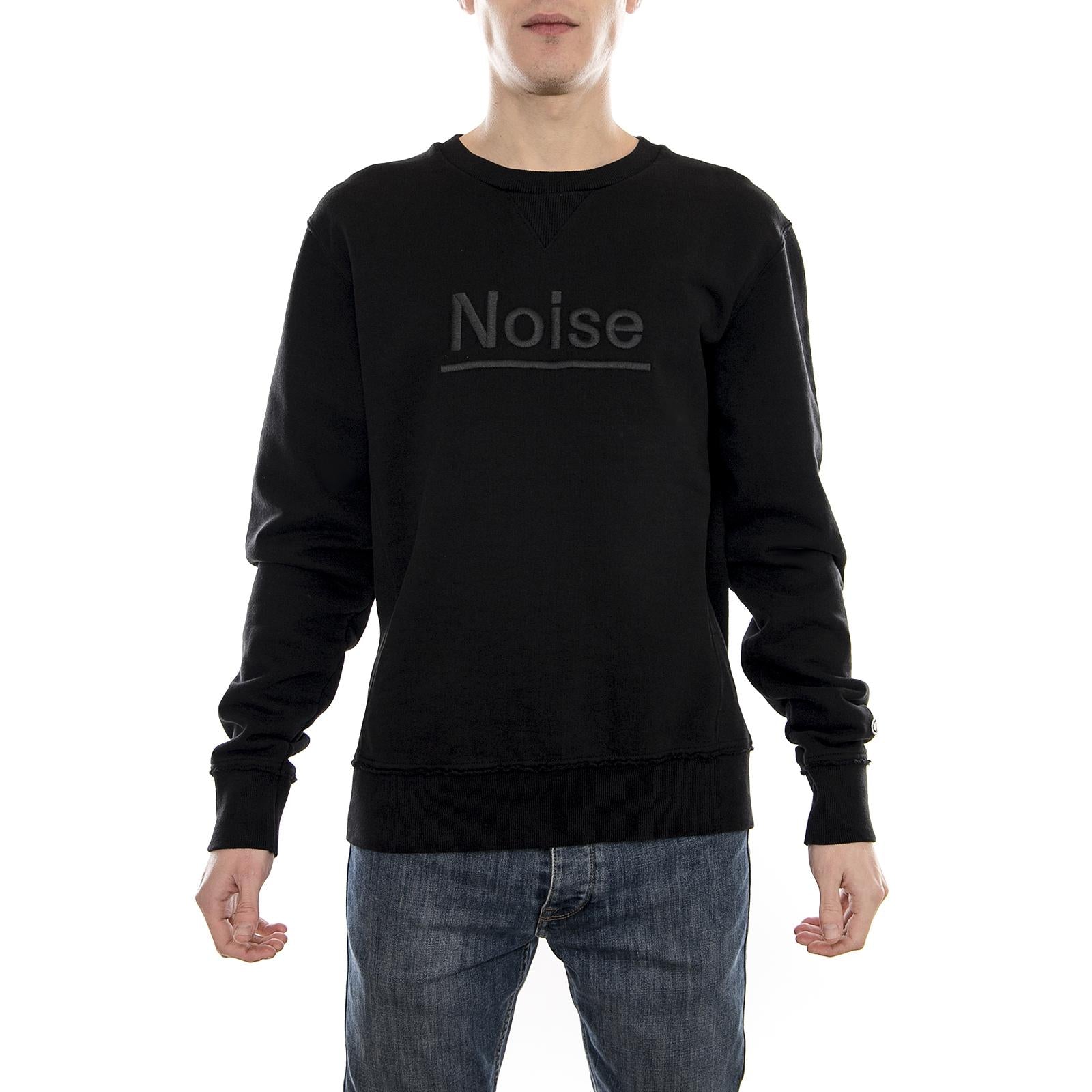 CHAMPION X WOOD WOOD CREWNECK SWEATSHIRT BLACK 115500_4  CHAMPION 