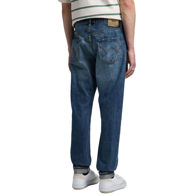 Slim Tapered Pant Mid Dark Used - Pantaloni Denim Jeans Uomo Blu I030683.01.E3.32  EDWIN 