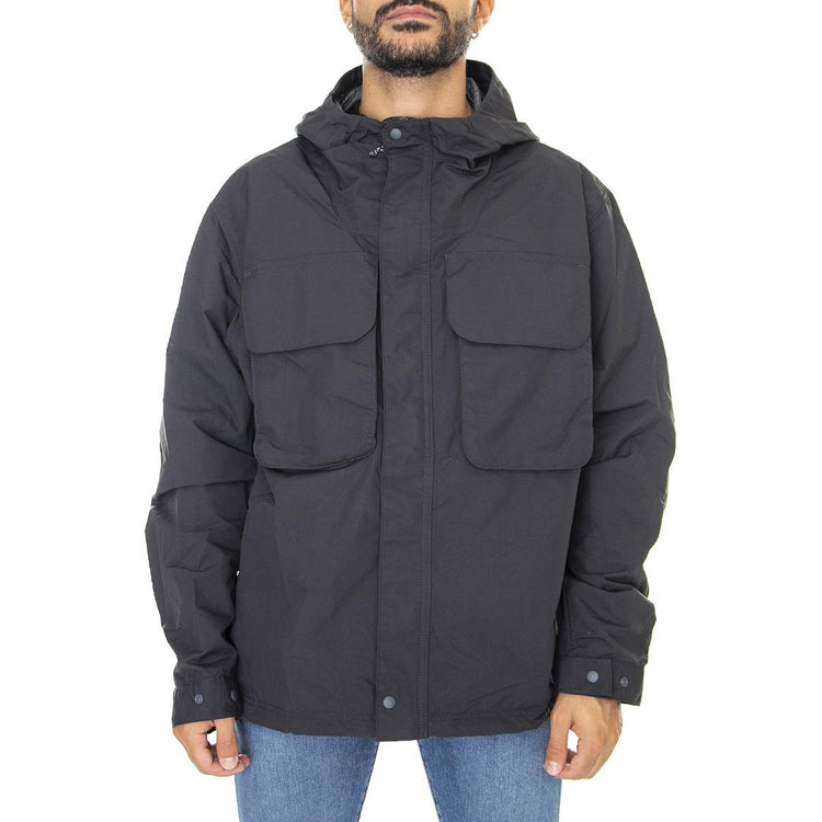 M's Isthmus Utility Jacket Ink Black - Felpa Invernale con Cappuccio Uomo Nera 26505-INBK  PATAGONIA 