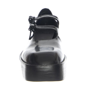 Mimi Negro / Billie Negro Shiny - Mocassini Donna Neri K201805-002 . CAMPER 