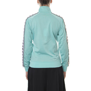 222 BANDA WANNISTON SLIM Turquoise-White-Blak 301PSC0-A39  KAPPA 