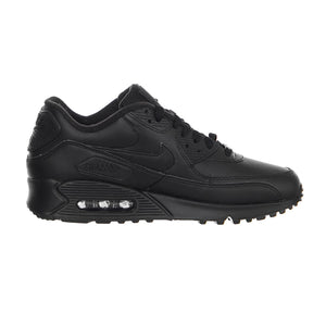 Men s Nike Air Max  90 Leather Shoe BLACK/BLACK 302519-001  NIKE 