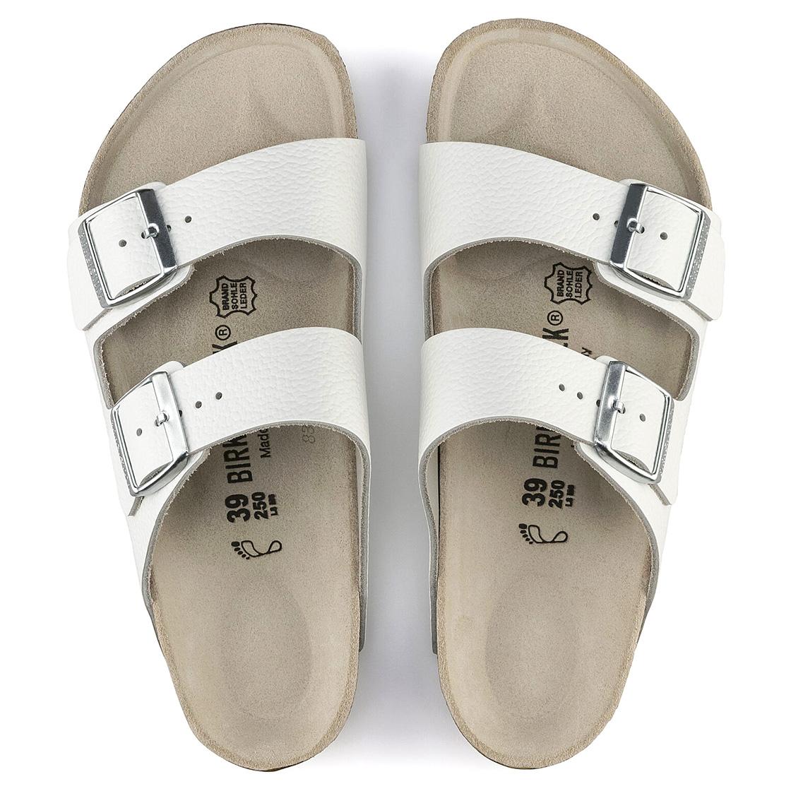 Arizona - Sandali Uomo Bianchi - Calzata Regolare 051133  BIRKENSTOCK 