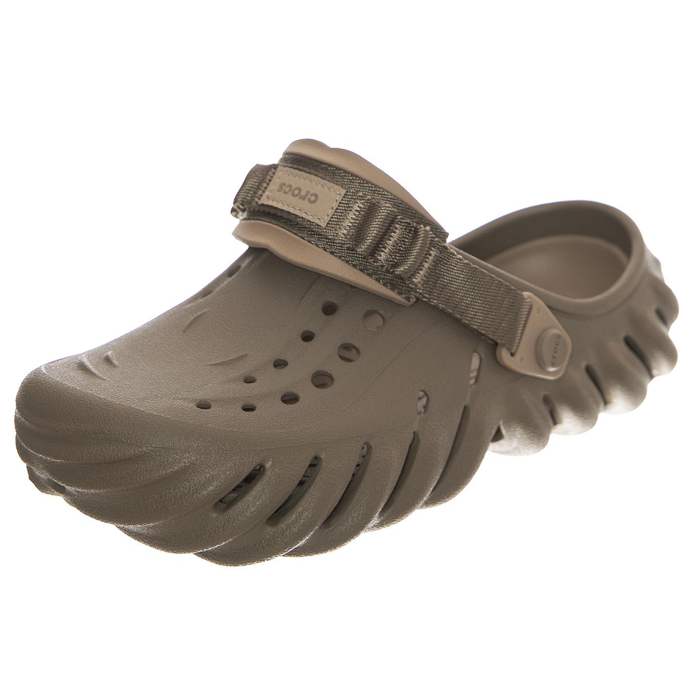 M' Crocs Echo Clog Khaki - Sandali Uomo Marroni CR.207937-KHA  CROCS 