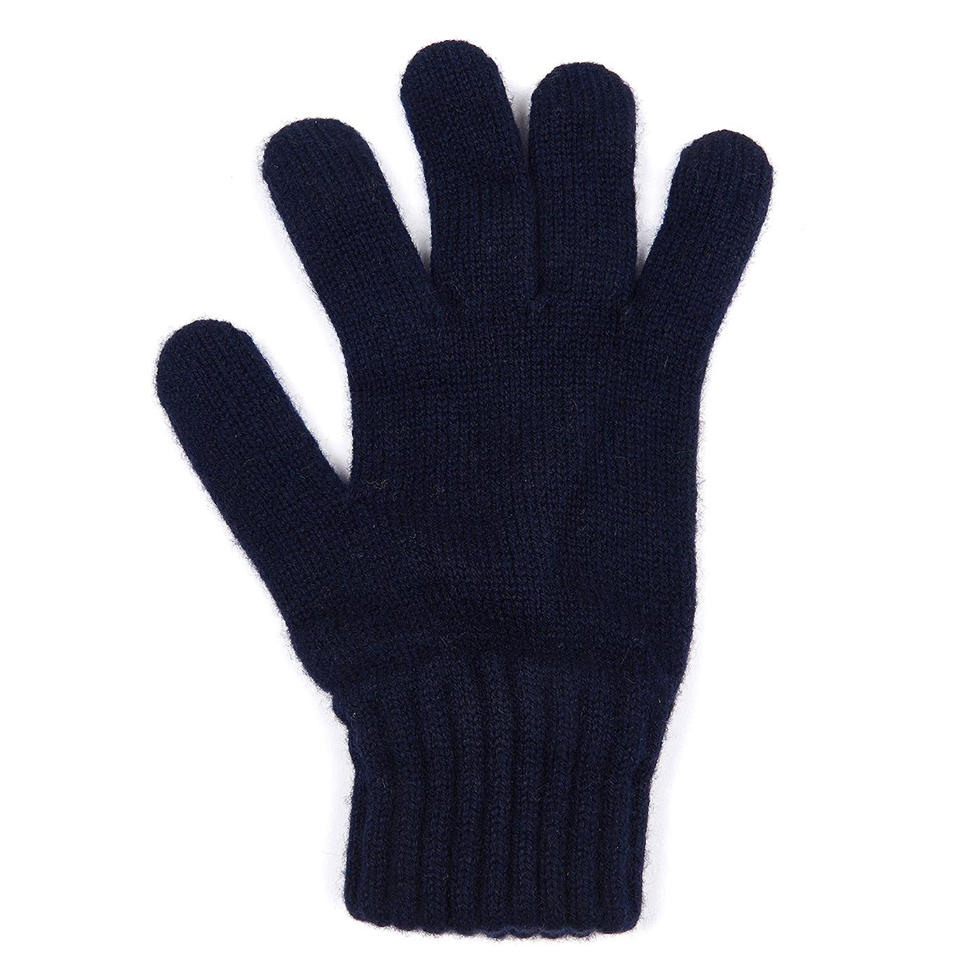 Lambswool Gloves Navy - Guanti Blu MGL0006-NY91-FW23  BARBOUR 