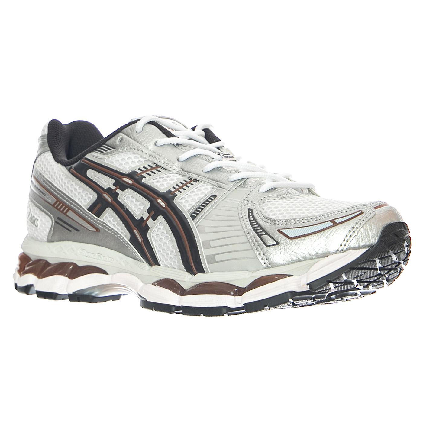 GEL-Kayano 12.1 - White / Graphite Grey - Scarpe Stringate Uomo Bianche / Grigie 1203A759-104 WHITE/GRAPHITE GREY ASICS 