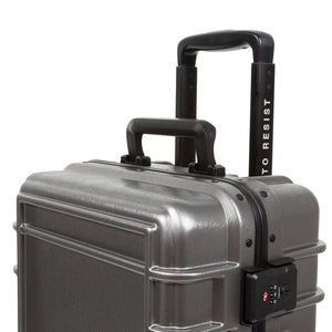 Resist'r Case S Brushed Metal - Valigia Trolley Bag Grigia EK0A5BJE4S11  EASTPAK 
