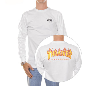 MN THRASHER CHECKER White VA36UQWHT  VANS 