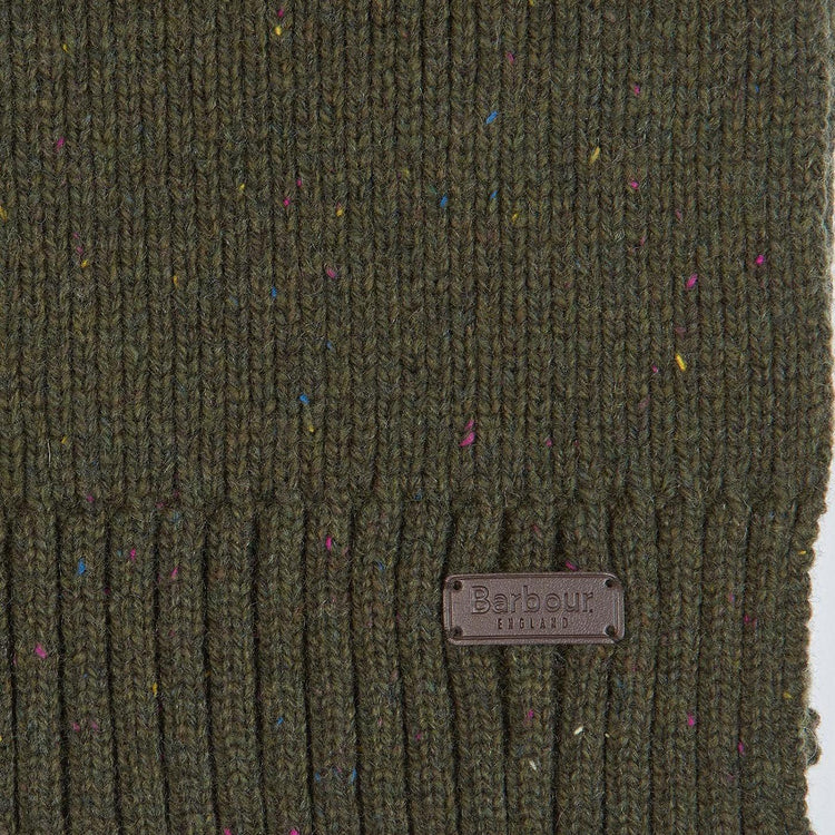 Carlton Fleck Olive - Set Sciarpa e Cappellino Verdi MGS0047-OL31  BARBOUR 