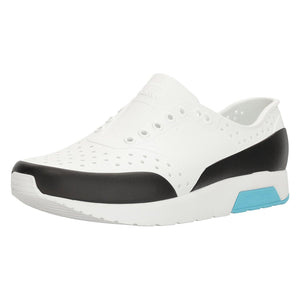 Lennox Block Scarpe - Shell White / Surfer Blue / Black - Scarpe Basse Uomo / Donna Multicolore 11105002-8367  NATIVE 