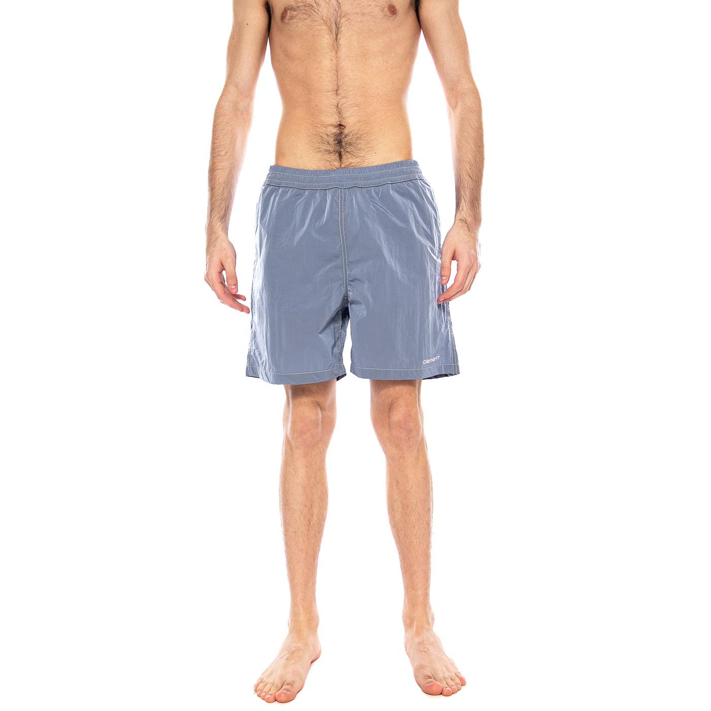 Canby Swim Trunks Gentle Blue / White - Costume da Bagno Uomo Blu I034570 3NPXX CARHARTT WIP 
