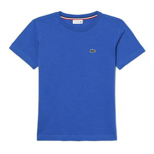 T-Shirt KXB - Maglietta Girocollo Bambino Blu TJ1442-KXB  LACOSTE 