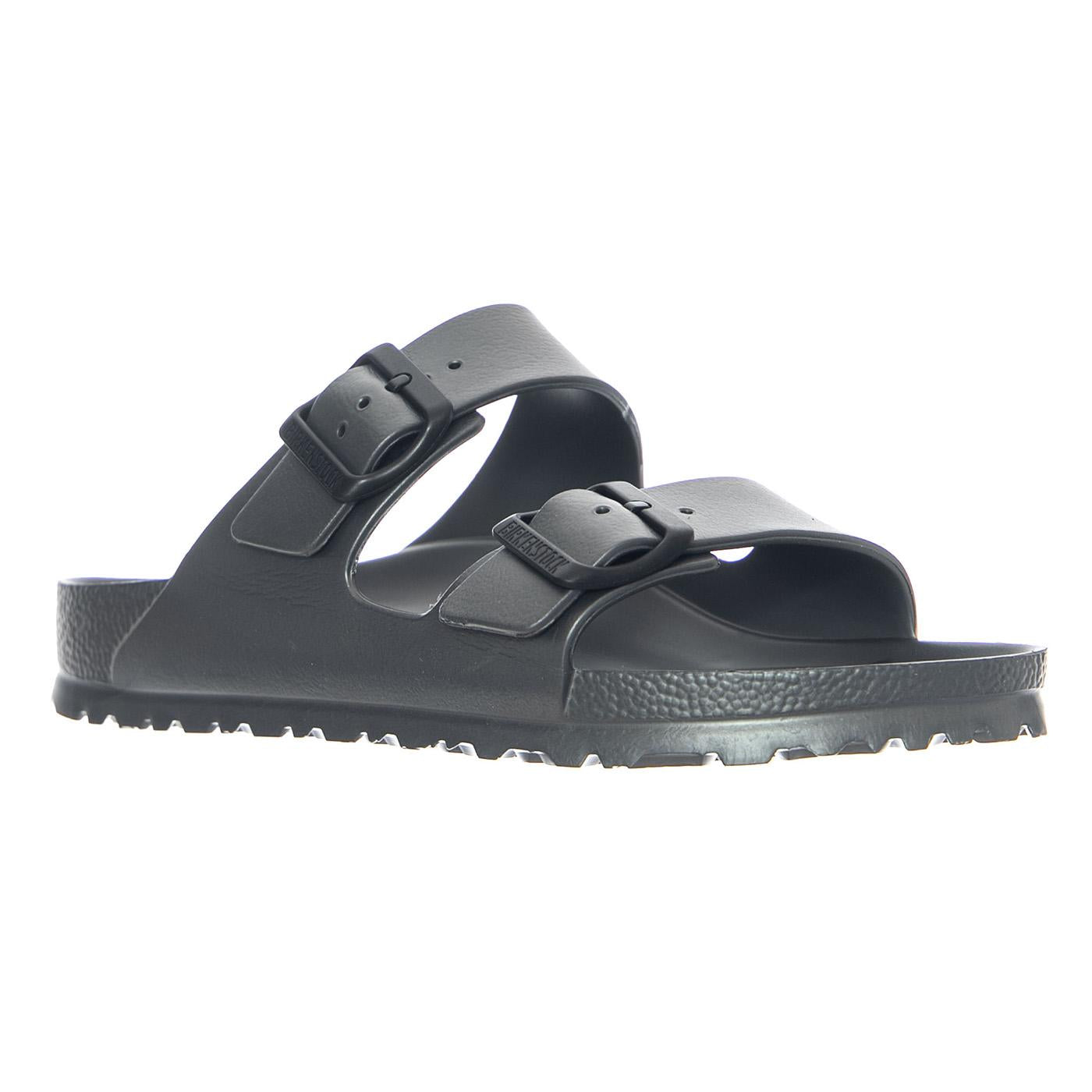 Arizona EVA Narrow Fit Metallic Anthracite - Sandali Donna Grigi 1001498 MAT BIRKENSTOCK 