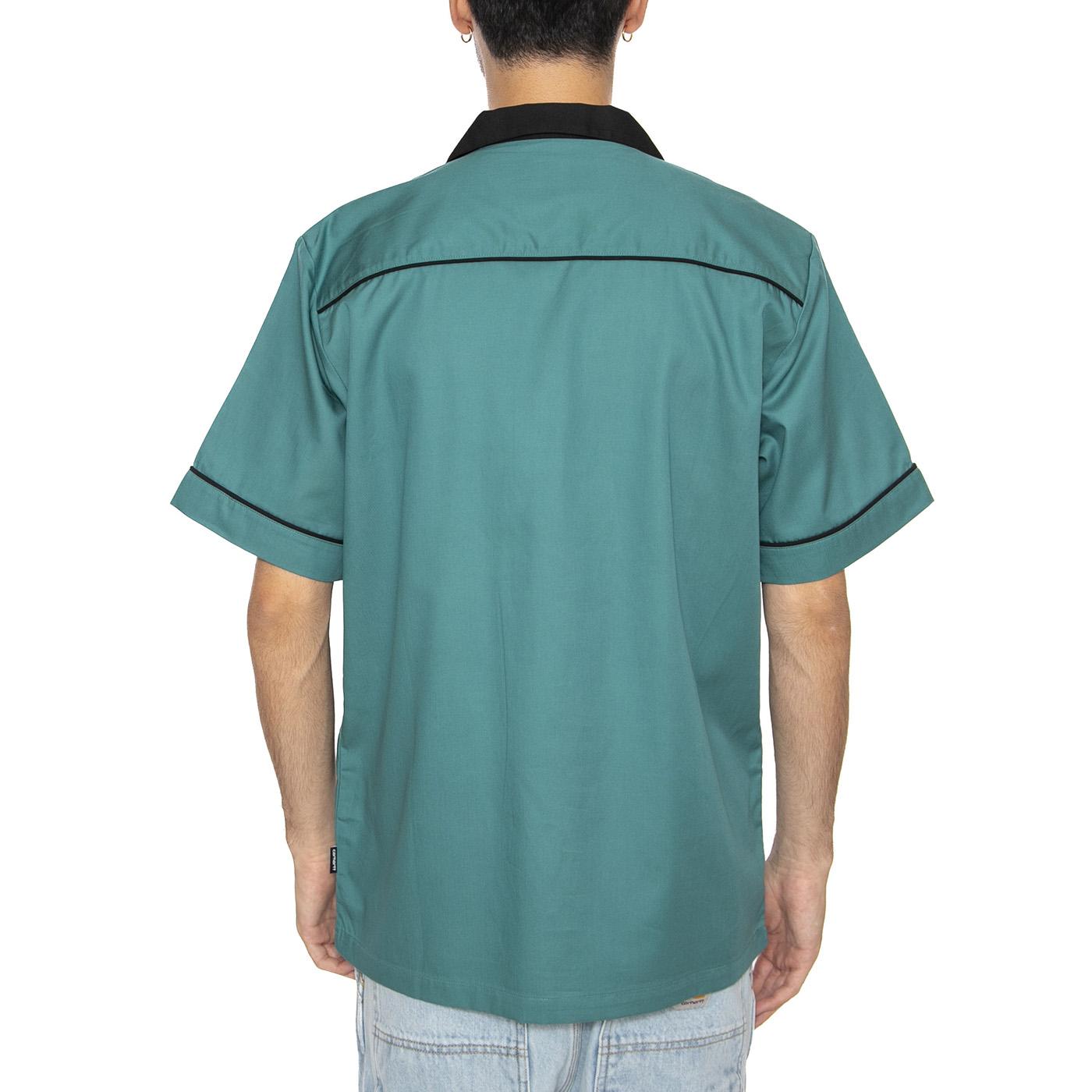 S/S Bowl Shirt Saguaro / Black - Camicia Maniche Corte Uomo Verde I035153.31VXX  CARHARTT WIP 