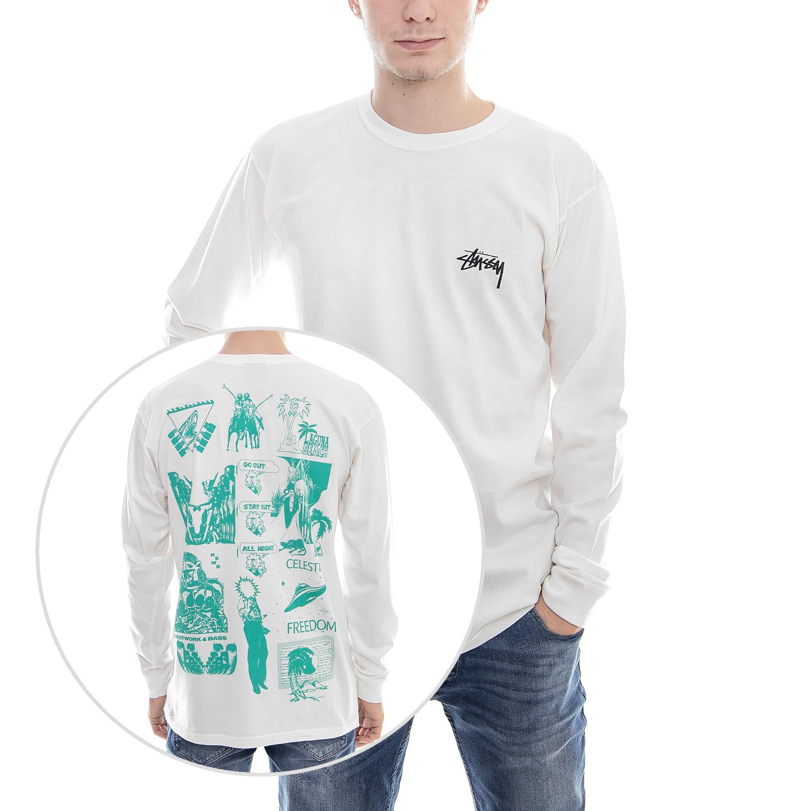 MESH PIG TEE 1994249 . STUSSY 