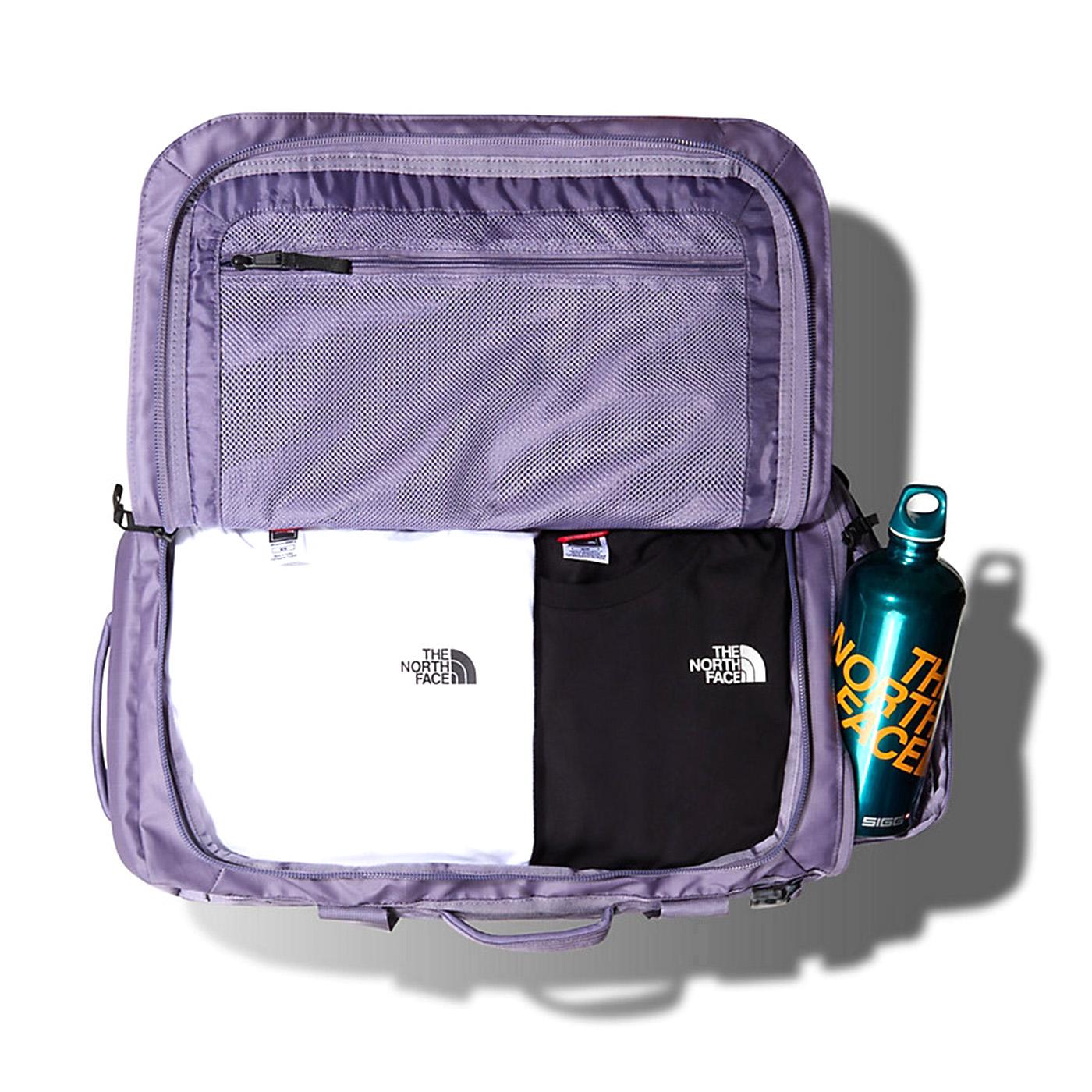 Base Camp Voyager Duffel 42L Lunar Slate / Tnf Black - Borsa / Zaino da Viaggio Viola NF0A52RQLK31  THE NORTH FACE 