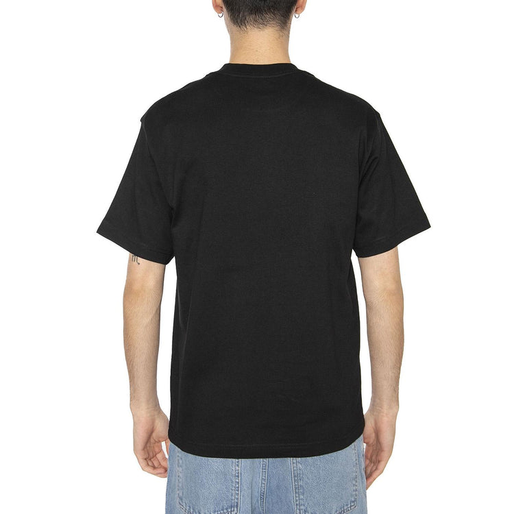 Salton Loose SS Black - Maglietta Girocollo Uomo Nera VN000P56BLK1  VANS 