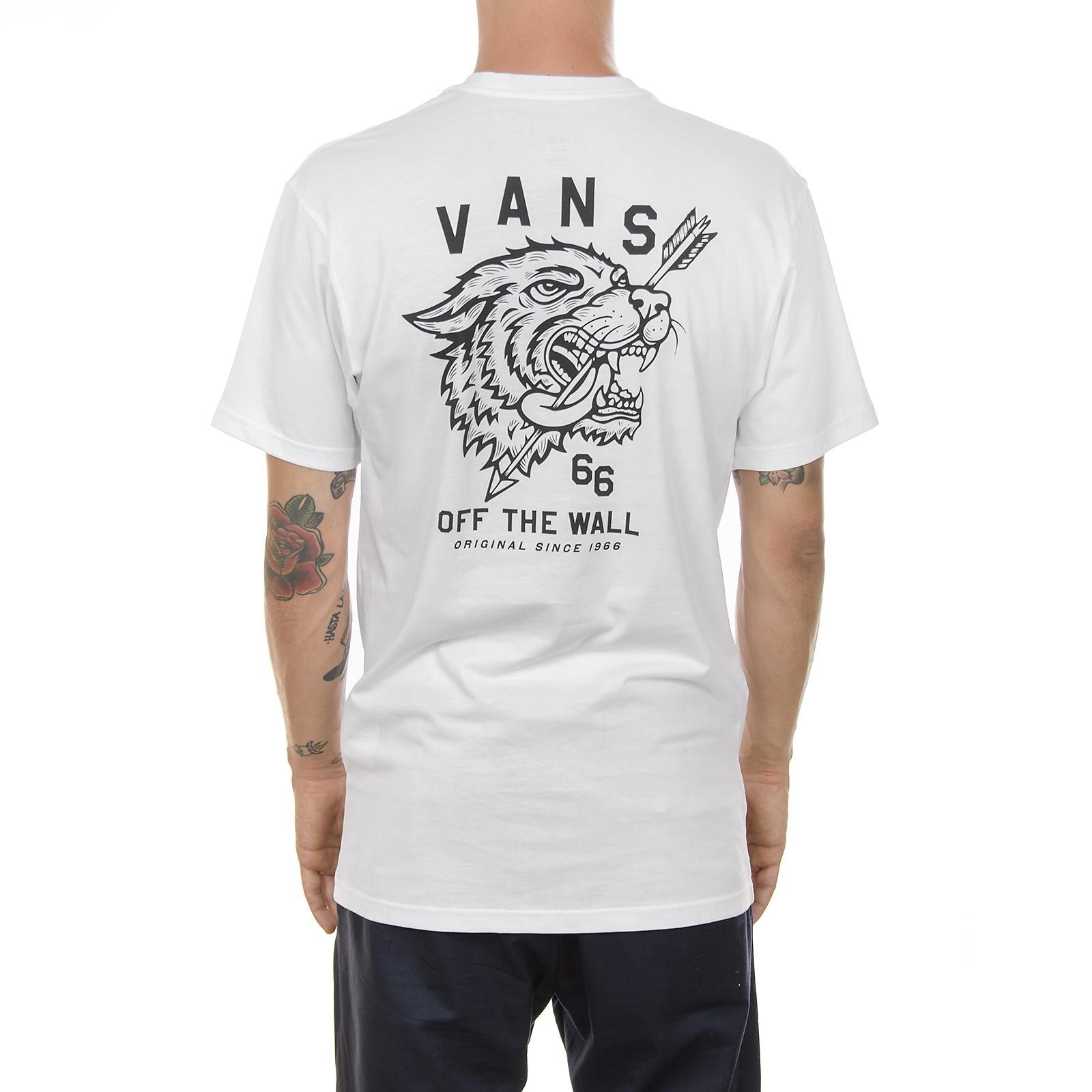 MN TIED TONGUE White VA36FPWHT  VANS 