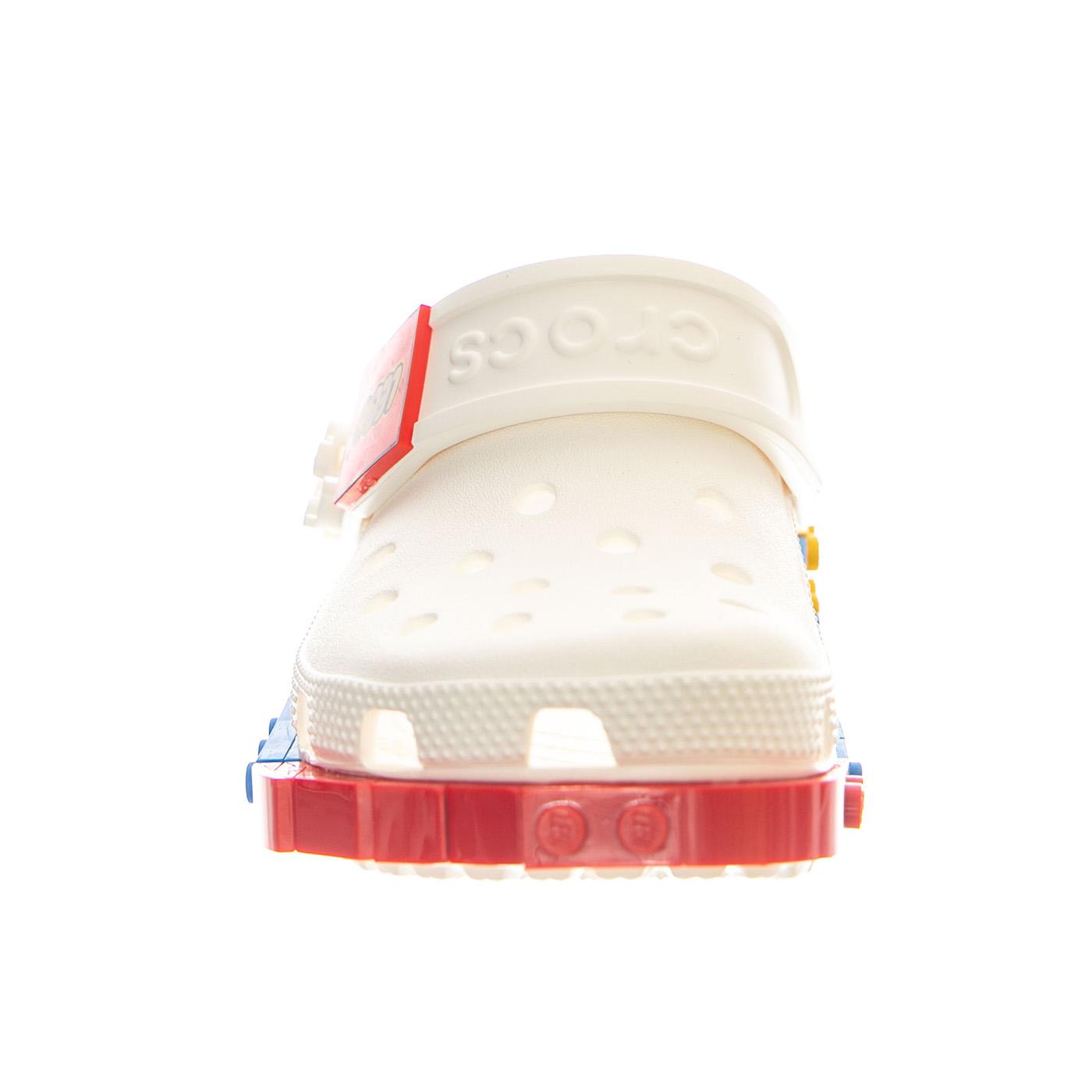 4LW SYSTEM CLOG K WHITE - Sandali Collaborazione con LEGO® Bambino Bianchi CR.211874 WHI CROCS 
