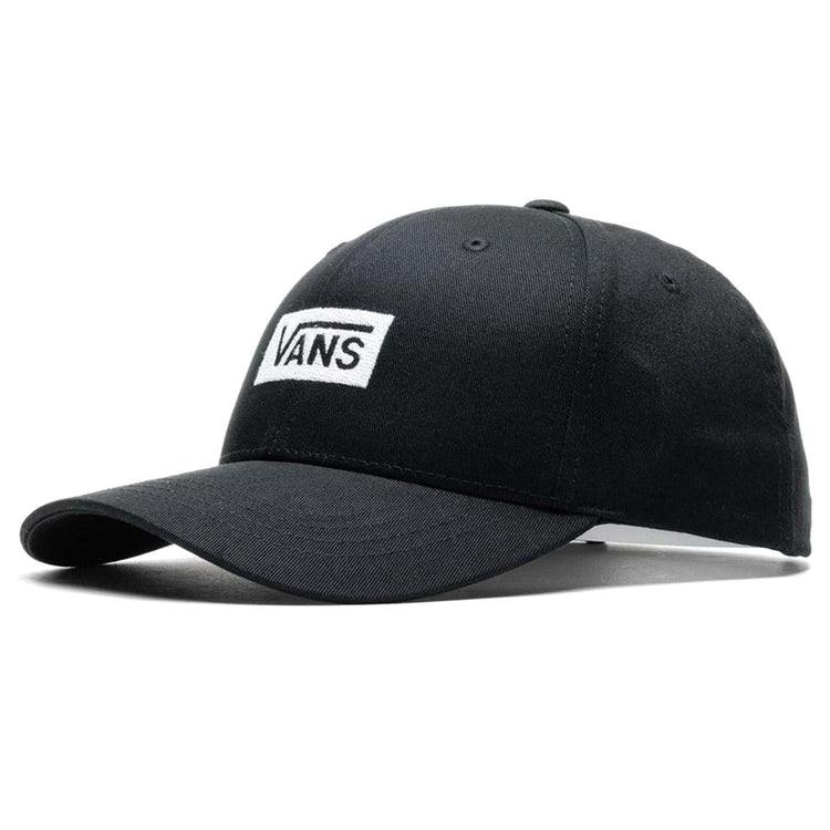Boxed Structured Jockey Black - Cappellino con Visiera Nero VN0A7SCZBLK1  VANS 