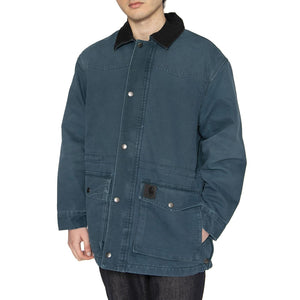 OG Santa Fe Coat Deep Lagoon / Black - Giacca Uomo Verde I034314.2NC4O  CARHARTT WIP 