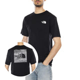 M Box NSE Celebration R Black - Men's Black Crew Neck T-Shirt Men THE NORTH FACE