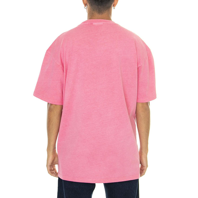 S/S Duster Script T-Shirt Charm Pink garment dyed - Maglietta Girocollo Uomo Rosa I033622.29PGD  CARHARTT WIP 