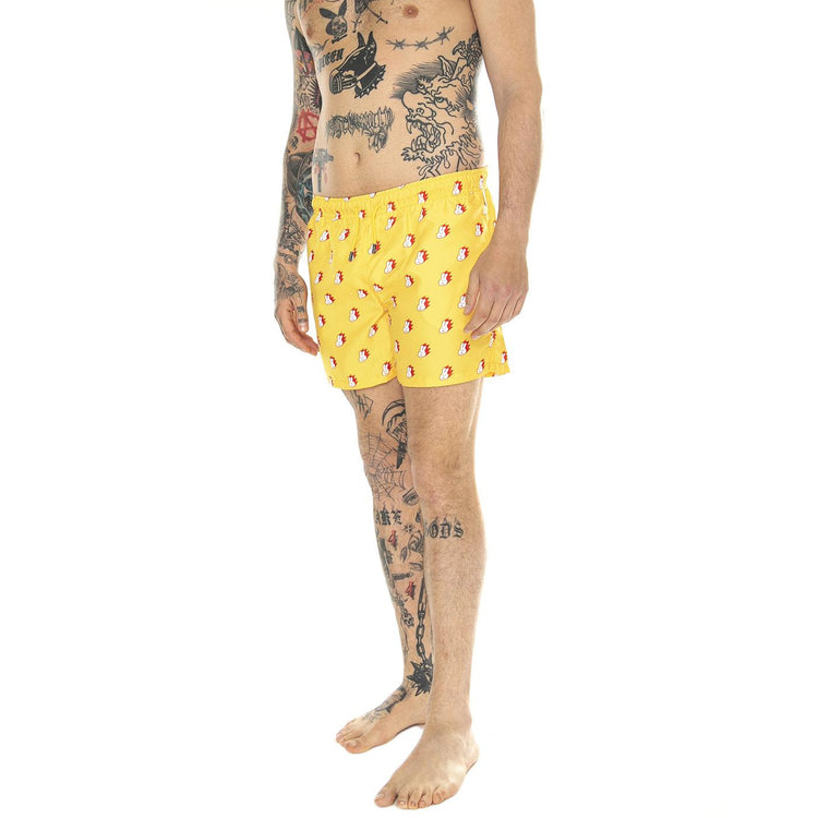 Bunny Swimshorts 2200 - Costume da Bagno Uomo Giallo BUN116-2200-2200  HAPPY SOCKS 