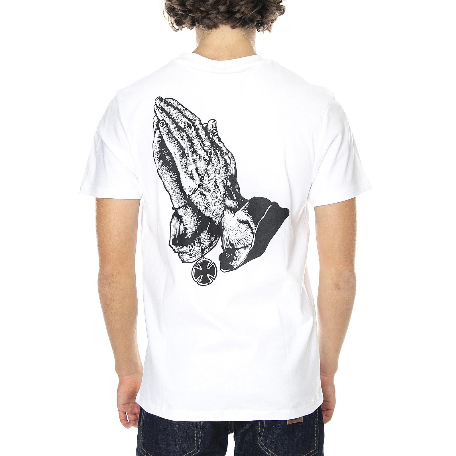  Rosary T-Shirt White  INDEPENDENT 