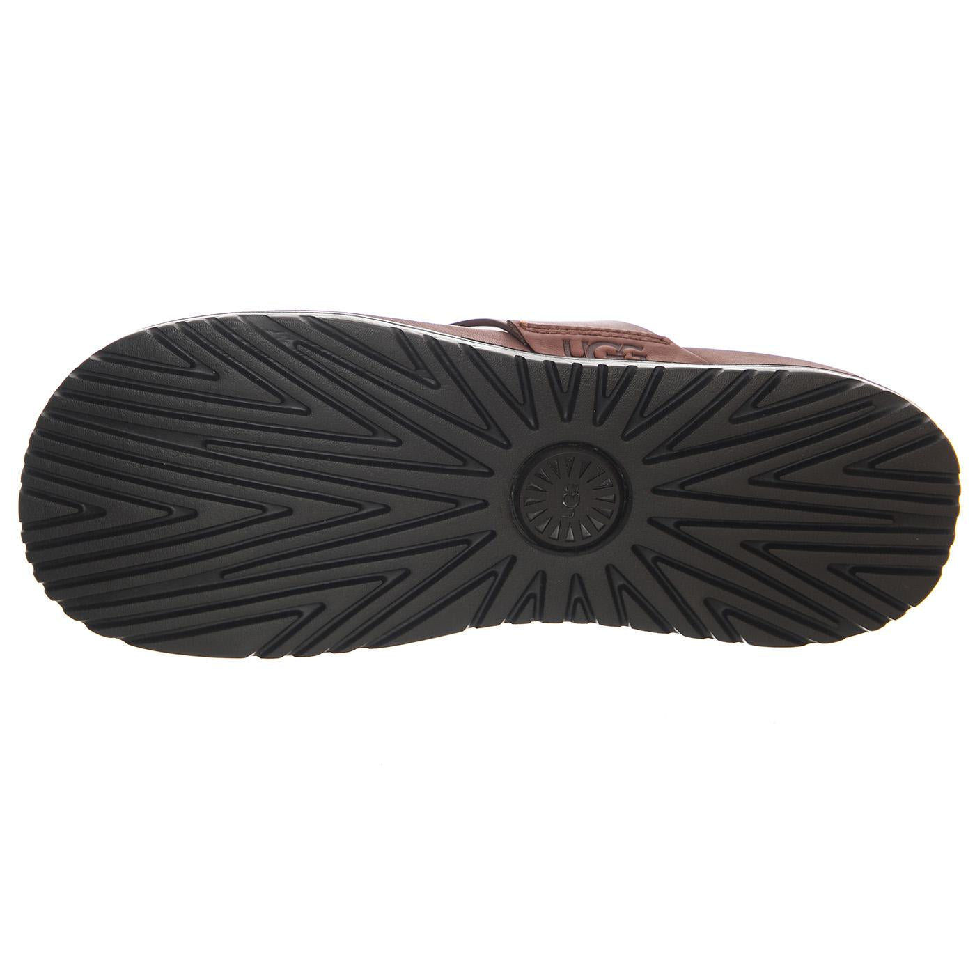 Wainscott Flip Cognac Leather - Sandali Uomo Marroni UGMWAIFLCLTH1117475M  UGG 